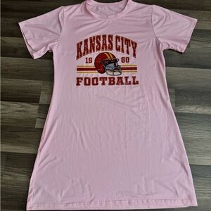Kansas City Football Pink Nightshirt